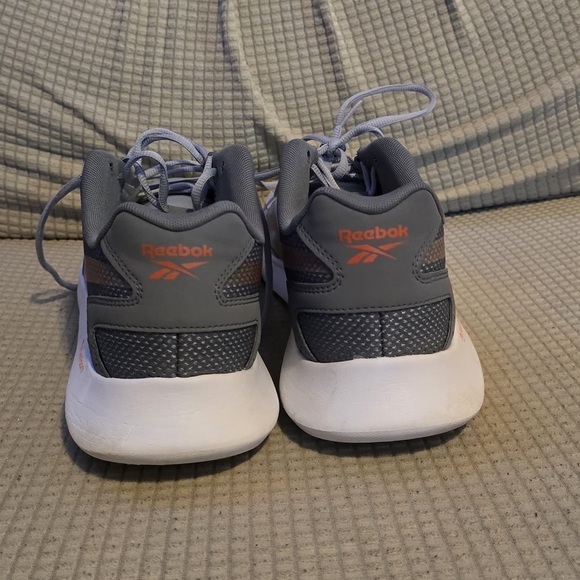 Reebok Gray and Orange Athletic Shoes main image 9